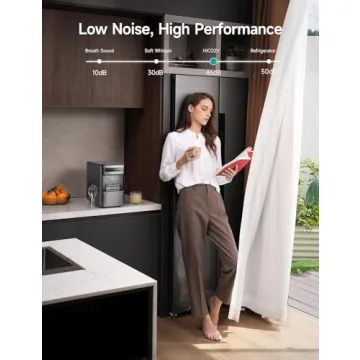 Compact HiCOZY Ice Maker - Quick and Convenient