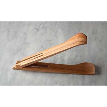 Ironwood Gourmet Spring Salad Tongs for Effortless Serving