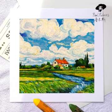 Paul Rubens Oil Pastel, 72 Vibrant Colors Soft Oil Pastel Set, Creamy texture Easy to Blend Oil Pastels professional, Bullet Heads Oil Pastels for Artists, Painting, Drawing, Beginners