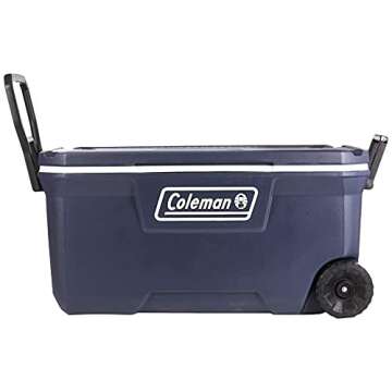 Coleman 100 Quart Xtreme 5 Wheeled Cooler for Outdoors