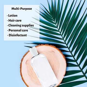 JNDUBZ Squeeze Bottle Set - 8 oz Reusable Travel Bottles