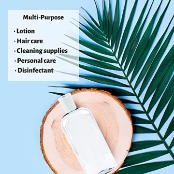 JNDUBZ Squeeze Bottle Set - 8 oz Reusable Travel Bottles