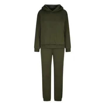 Women's Cozy Hoodie & Sweatpants 2 Piece Set