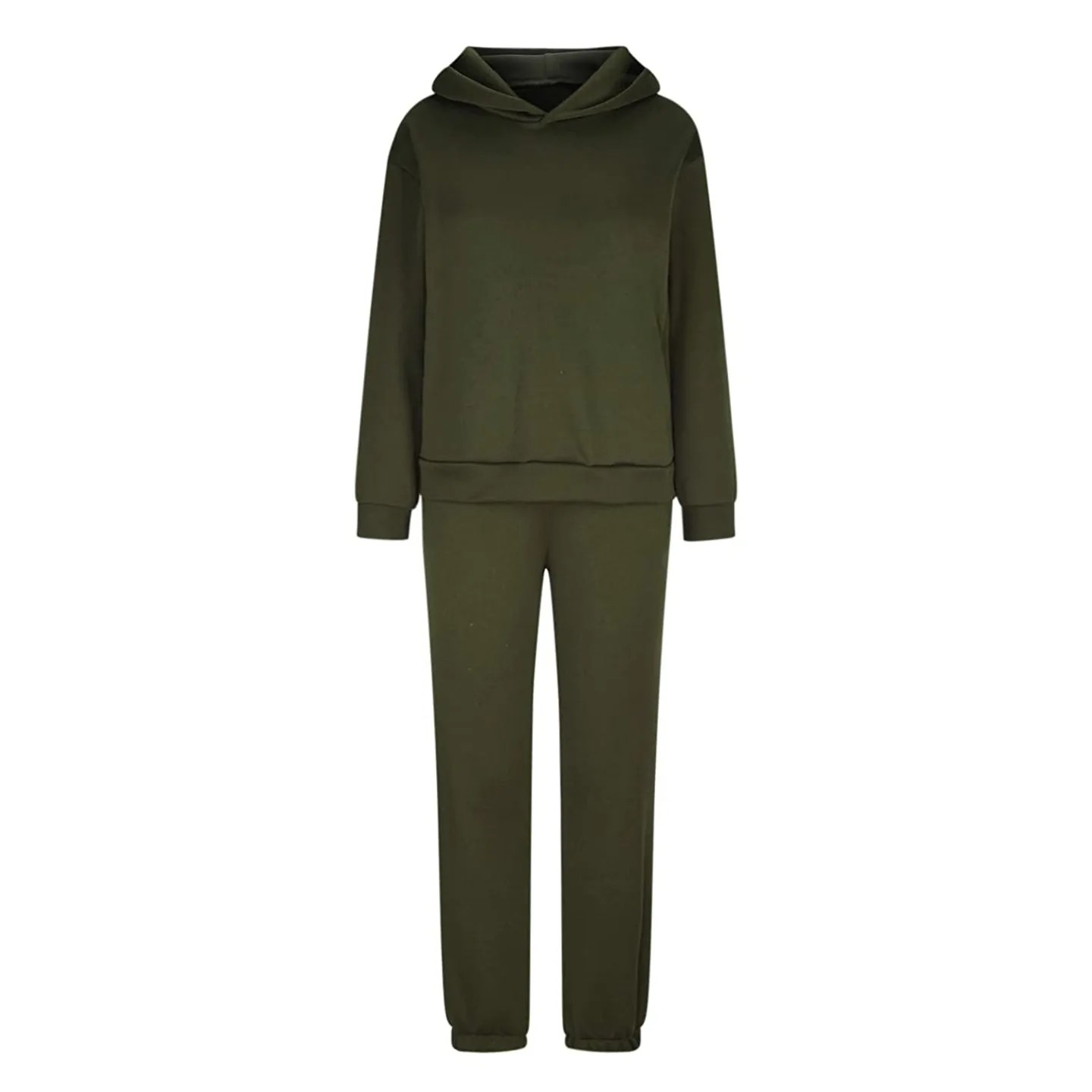 Women's Cozy Hoodie & Sweatpants 2 Piece Set