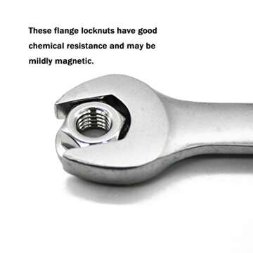 FullerKreg M8 Serrated Hex Flange Nut - 25 Pcs