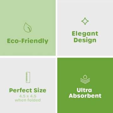 Comfy Package [1000 Count - 4.5 x 4.5 Folded] White Beverage Napkins - 1-Ply Bulk Cocktail Napkins, Restaurant Bar Paper Napkins and Party Napkins - 9x9 Unfolded