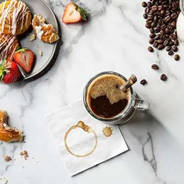 Versatile 1000 Count White Cocktail Napkins for Events