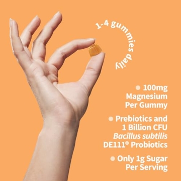 Garden of Life Magnesium Gummies for Stress Relief and Sleep Support