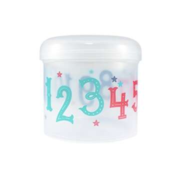 Munchie Mug Spill Proof Snack Cup Blue, 12 Ounce jar, Made in The USA