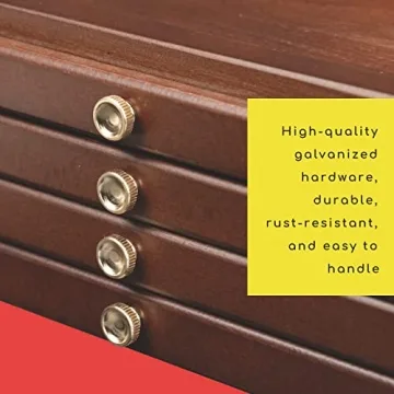 MEEDEN 4-Drawer Art Supply Storage Box for Artists