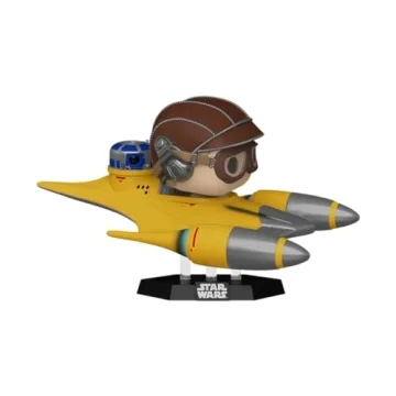 Anakin Skywalker Funko Pop in Naboo Starfighter - Exclusive