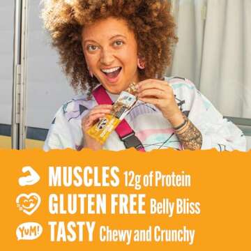 Lenny & Larry's Cookie-fied Protein Bar – Peanut Butter Chocolate Chip Vegan Protein Bars 9x45g ?...