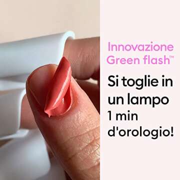 Manucurist Green Flash Essentials Gel Nail Polish Box - LED Lamp & Top Coat Set