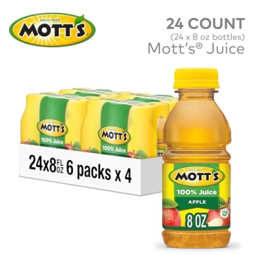 Mott's Apple Juice 24 Count - Healthy & Convenient