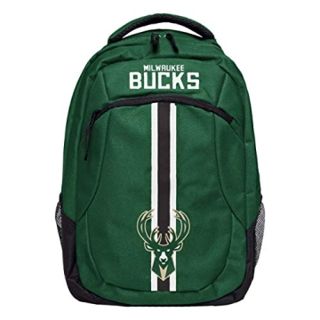 FOCO Milwaukee Bucks NBA Action Backpack - Stylish & Durable