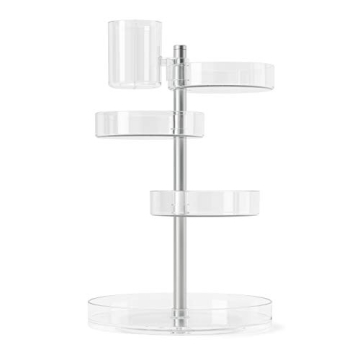 Umbra Pirouette Rotating Cosmetic Organizer for Beauty Lovers