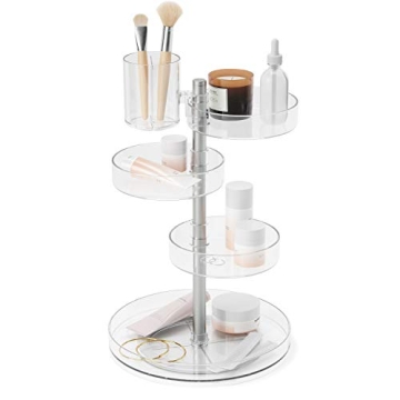 Umbra Pirouette Rotating Cosmetic Organizer for Beauty Lovers