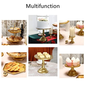 LIFESTIVAL 7 Pcs Cake Stand Set for Parties Weddings