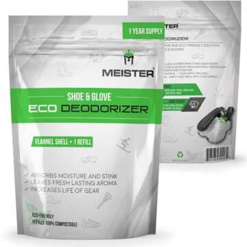 Eco-Friendly Shoe & Glove Deodorant - 1 Year Supply