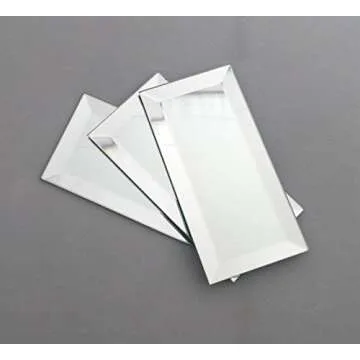 Elevate Your Home with Beveled Subway Mirror Tiles