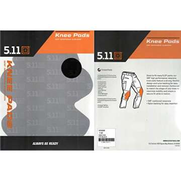 5.11 Knee Pad Inserts Lightweight Neoprene for Comfort