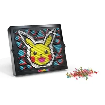 Lite Brite Super Bright HD Pokemon Edition for Ages 6+
