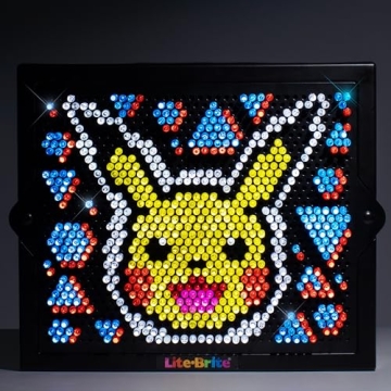 Lite Brite Super Bright HD Pokemon Edition for Ages 6+