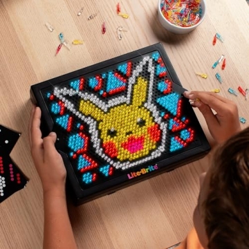 Lite Brite Super Bright HD Pokemon Edition for Ages 6+