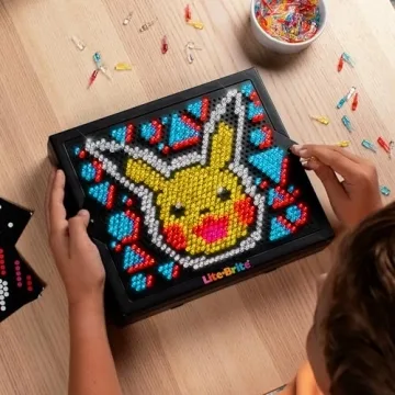 Lite Brite Super Bright HD Pokemon Edition for Ages 6+