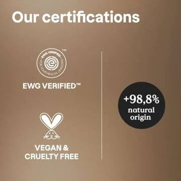 ATTITUDE Laundry Detergent with Essential Oils, EWG Verified, Vegan, Plant and Mineral-Based Ingredients, HE, Refillable Aluminum Bottle, 40 Loads, Lavender and Rosemary, 33.8 Fl Oz