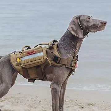 OneTigris Tactical Dog Harness for No Pull Training