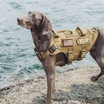 OneTigris Tactical Dog Harness for No Pull Training