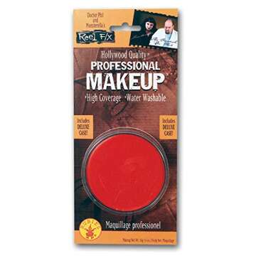 Rubie's womens Reel Fx Professional Red Makeup Party Supplies, Red, One Size US