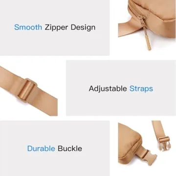 Telena Belt Bag - Stylish Crossbody Fanny Pack