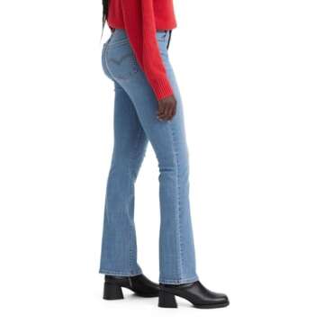Levi's Women's 725 High Rise Bootcut Jeans (Also Available in Plus), (New) Blue