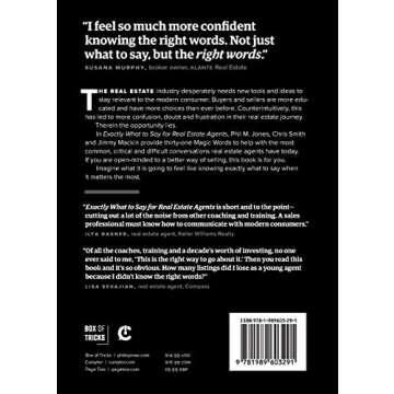 Exactly What to Say: For Real Estate Agents - Unlock Success with Proven Phrases