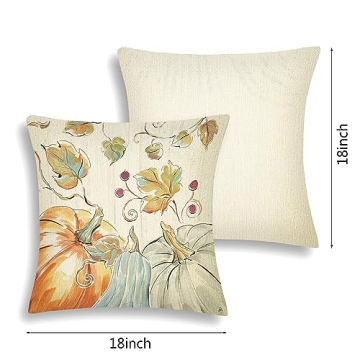 ARTHMOM Fall Pillow Covers Set of 4 for Home Decor