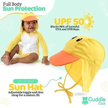 Cuddle Club Toddler Swimsuit | UPF 50+ Sun Protection