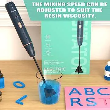 Upgraded Handheld Resin Mixer for Effortless Mixing