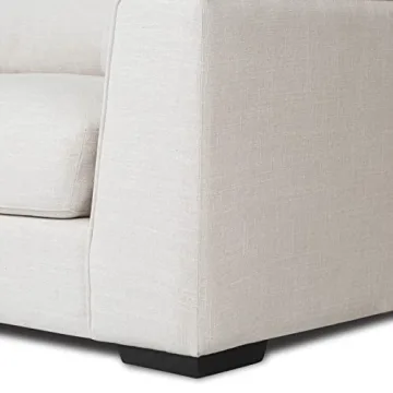 POLY & BARK Capri Sofa Mist White Elegant Comfort