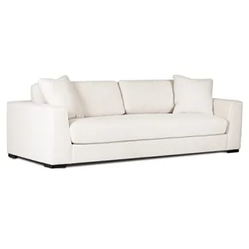 POLY & BARK Capri Sofa Mist White Elegant Comfort
