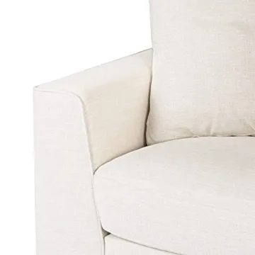 POLY & BARK Capri Sofa Mist White Elegant Comfort