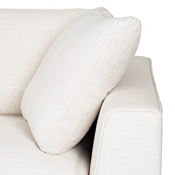 POLY & BARK Capri Sofa Mist White Elegant Comfort