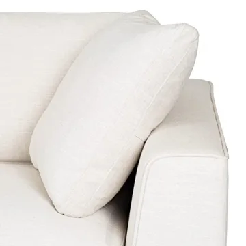 POLY & BARK Capri Sofa Mist White Elegant Comfort