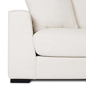 POLY & BARK Capri Sofa Mist White Elegant Comfort