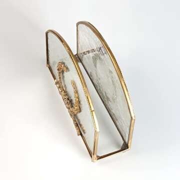 lesermoorer Alloy Napkin Holder,Modern Fashion style luxury Napkin Holder for Tables, Dining, Picnic Table, Home Decor, Modern, Celebration Party Napkin Holder (Copper)