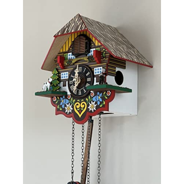 River City Clocks 8" Musical Quartz Cuckoo Clock