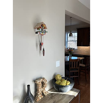 River City Clocks 8" Musical Quartz Cuckoo Clock