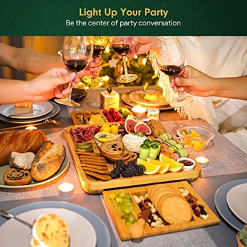 Easoger Large Bamboo Charcuterie Board - Perfect Party Essential