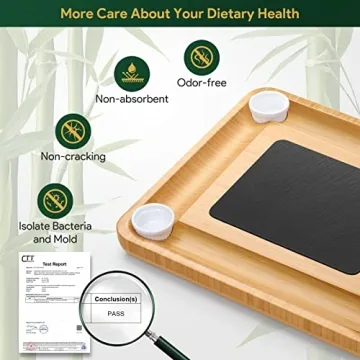 Easoger Large Bamboo Charcuterie Board - Perfect Party Essential